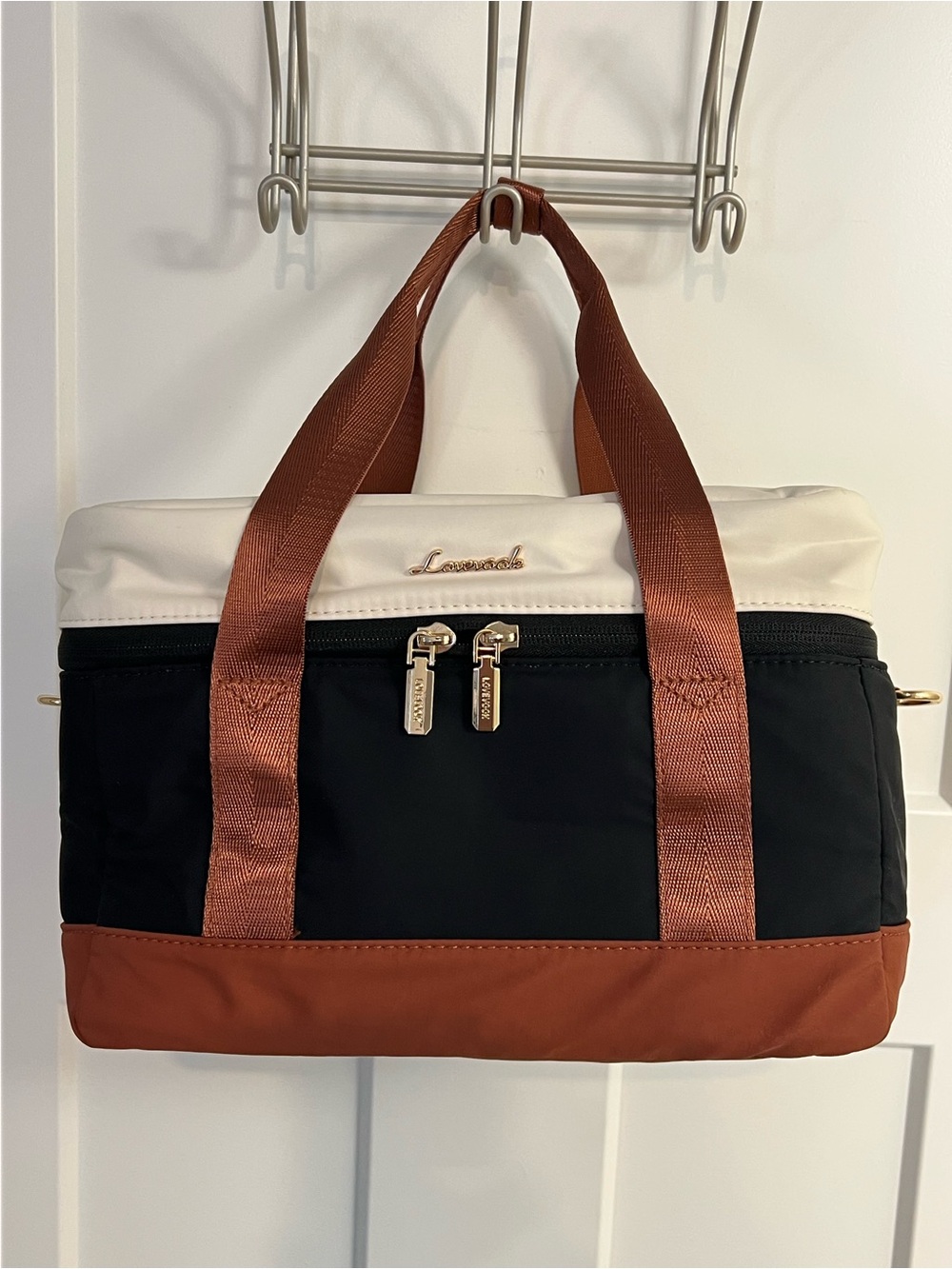 Lovevook Insulated Tricolor Nylon Tote Bag